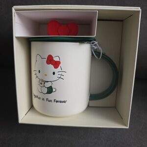 Hello Kitty Starbucks 2025 Mug with Lid LIMITED EDITION